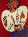 La blusa rumana fauvismo abstracto Henri Matisse